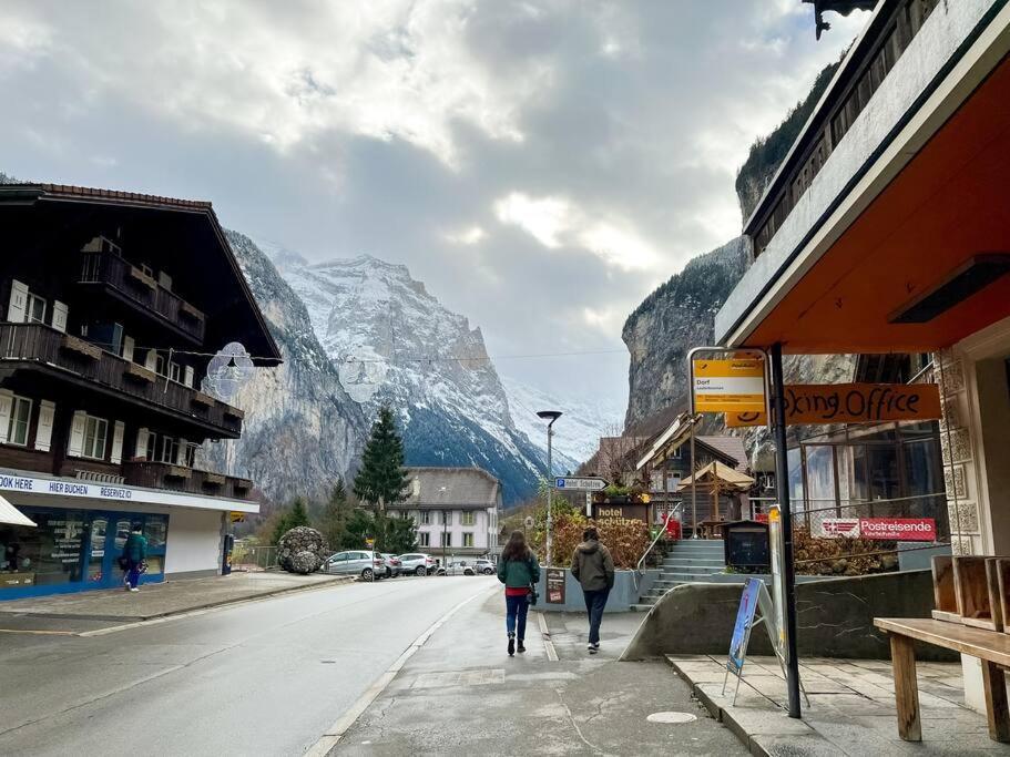 Chalet Maithili Lauterbrunnen -152-Year-Old Majestic Chalet Buitenkant foto