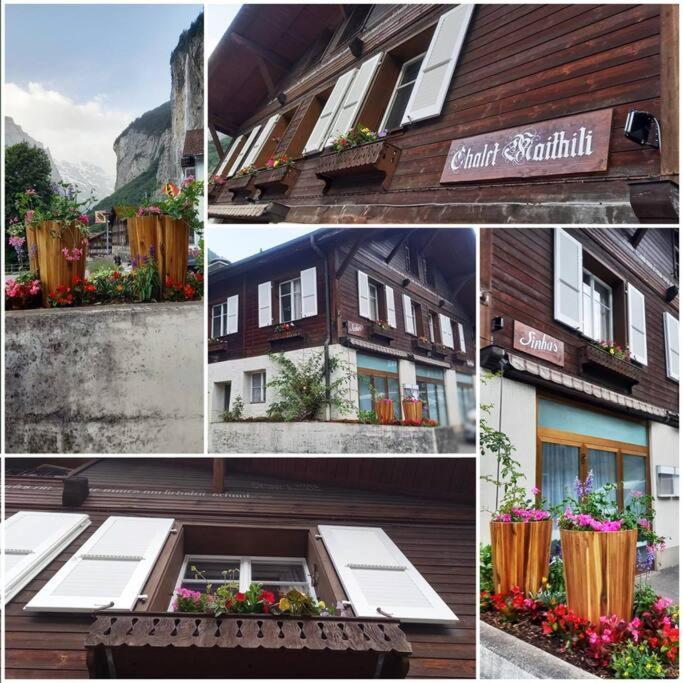 Chalet Maithili Lauterbrunnen -152-Year-Old Majestic Chalet Buitenkant foto