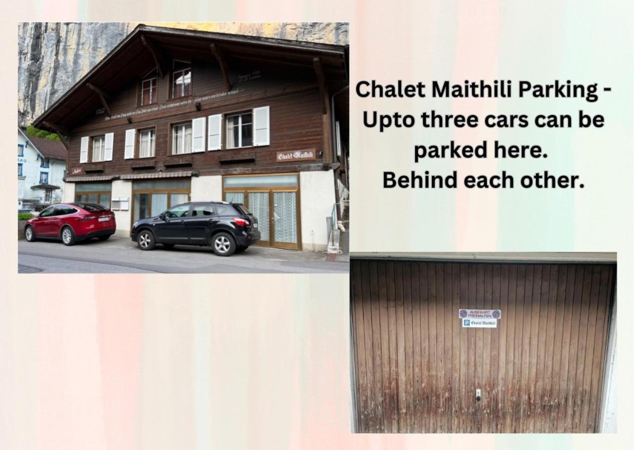 Chalet Maithili Lauterbrunnen -152-Year-Old Majestic Chalet Buitenkant foto